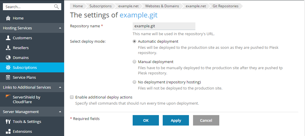Git_local_select_deploy_mode
